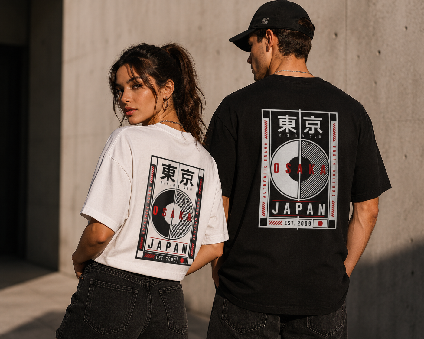 Tokyo Osaka Japan Tee | Retro Record Graphic T-Shirt