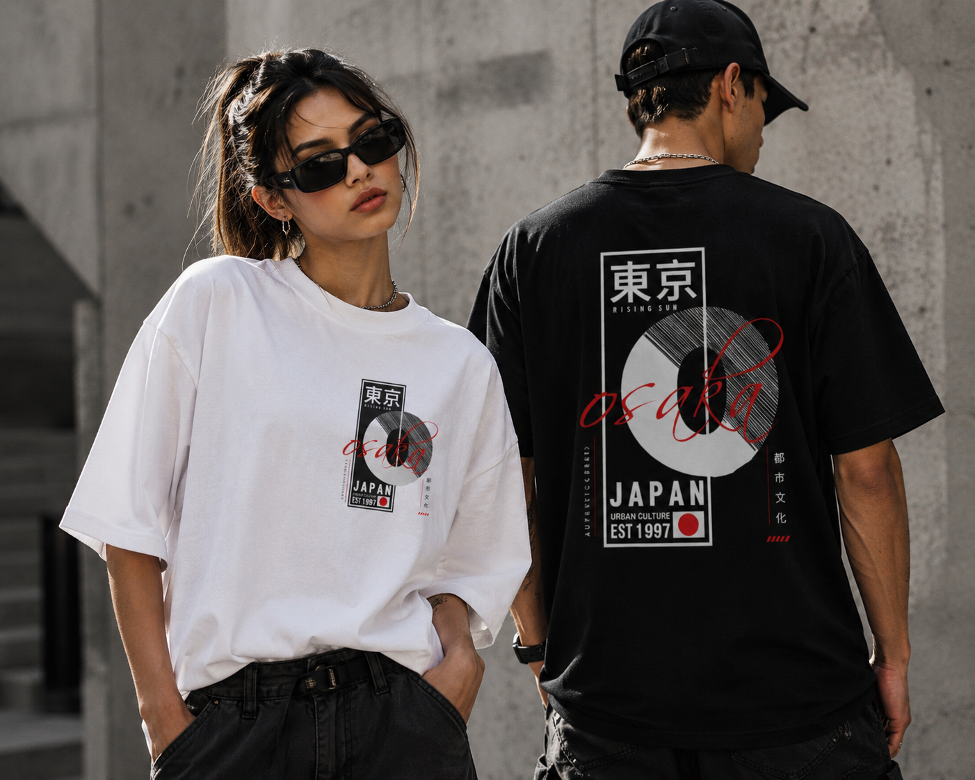 Tokyo Vinyl Record Tee | Japan graphic crew shirt